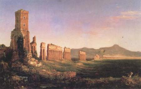 Thomas Cole Aqueduct near Rome (mk13) oil painting picture